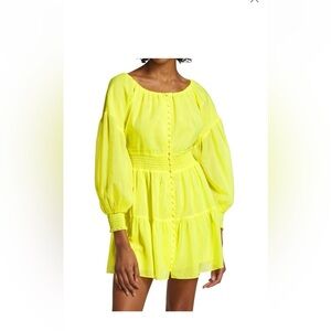 Alice + Olivia
Kiara Puff-Sleeve Mini Dress
6
Neon